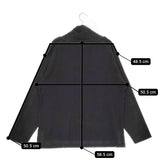 MHL. ORGANIC COTTON THERMAL JERSEY 595-2269504 サイズ2 コットン カットソー 22AW ブラック レディース エムエイチエル【中古】5-0509M♪