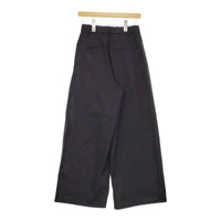 MARW UNITED ARROWS 未使用 タックワイドパンツ 38 定価12100円 9114-673-0070 ブラック レディース マルゥユナイテッドアローズ【中古】5-0509M♪