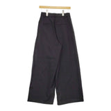 MARW UNITED ARROWS 未使用 タックワイドパンツ 38 定価12100円 9114-673-0070 ブラック レディース マルゥユナイテッドアローズ【中古】5-0509M♪