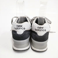 NEW BALANCE ML574EVB 25.5cm スニーカー ブラック メンズ ニューバランス【中古】5-1009G◎