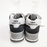 NEW BALANCE ML574EVB 25.5cm スニーカー ブラック メンズ ニューバランス【中古】5-1009G◎