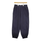 Conges payes コットンウールワッシャーパンツ 定価21780円 b0144rfp070 パンツ 24AW ネイビー レディース コンジェ ペイエ【中古】5-0315T♪