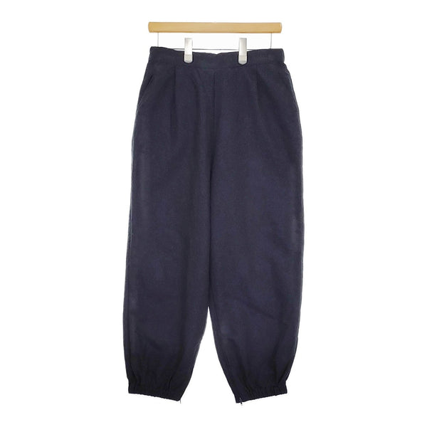 Conges payes コットンウールワッシャーパンツ 定価21780円 b0144rfp070 パンツ 24AW ネイビー レディース コンジェ ペイエ【中古】5-0315T♪