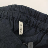 Conges payes コットンウールワッシャーパンツ 定価21780円 b0144rfp070 パンツ 24AW ネイビー レディース コンジェ ペイエ【中古】5-0315T♪