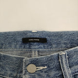 JOURNAL STANDARD 2タックワイドデニムパンツ 加工 ジーンズ 定価15400円 24SS ライトブルー レディース ジャーナルスタンダード【中古】5-0325G♪