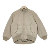 JOURNAL STANDARD relume LOOSE STYLE MA-1 22011462613030 中綿 ジャケット ブルゾン ベージュ レディース ジャーナルスタンダードレリューム【中古】5-1012A◆
