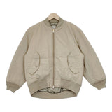 JOURNAL STANDARD relume LOOSE STYLE MA-1 22011462613030 中綿 ジャケット ブルゾン ベージュ レディース ジャーナルスタンダードレリューム【中古】5-1012A◆