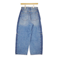 BEAUTY&YOUTH UNITED ARROWS サイドパッチワークデニム 加工 ジーンズ パンツ 24AW ブルー レディース ビューティアンドユース【中古】5-0325G♪