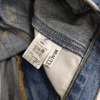 BEAUTY&YOUTH UNITED ARROWS サイドパッチワークデニム 加工 ジーンズ パンツ 24AW ブルー レディース ビューティアンドユース【中古】5-0325G♪