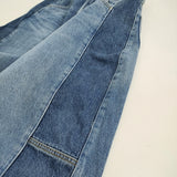 BEAUTY&YOUTH UNITED ARROWS サイドパッチワークデニム 加工 ジーンズ パンツ 24AW ブルー レディース ビューティアンドユース【中古】5-0325G♪