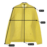 45R/45rpm 超ガーゼ コットンニット クルーネック カーディガン イエロー レディース フォーティーファイブアールピーエム【中古】5-0408M♪