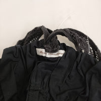 Merceria Dressterior サロペット サイズ36 オールインワン ツナギ ブラック レディース メルチェリアドレステリア【中古】5-0408M♪