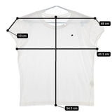 mina perhonen Pika rs8599 コットン 38 フレンチスリーブ 半袖Ｔシャツ カットソー ホワイト レディース ミナペルホネン【中古】5-0504S∞
