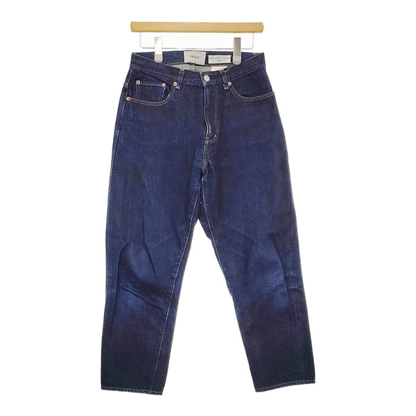 YAECA 5-13W サイズ29 インディゴ テーパード デニムパンツ ネイビー レディース ヤエカ【中古】5-0509G♪