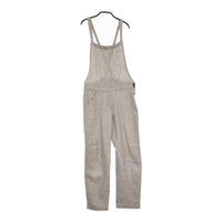 atelier naruse hemp wool salopette pants  na-05051定価25300円 ラミーウール サロペット グレー レディース アトリエナルセ【中古】5-0509T♪