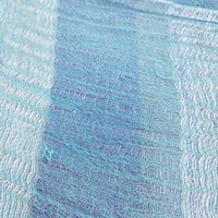 tamaki niime コットン ルーツショール ストール ショール ブルー レディース 玉木新雌/タマキニイメ【中古】5-0723G◎