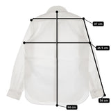R&D.M.Co- サイズS 長袖シャツ ホワイト レディース オールドマンズテーラー【中古】5-0509M♪