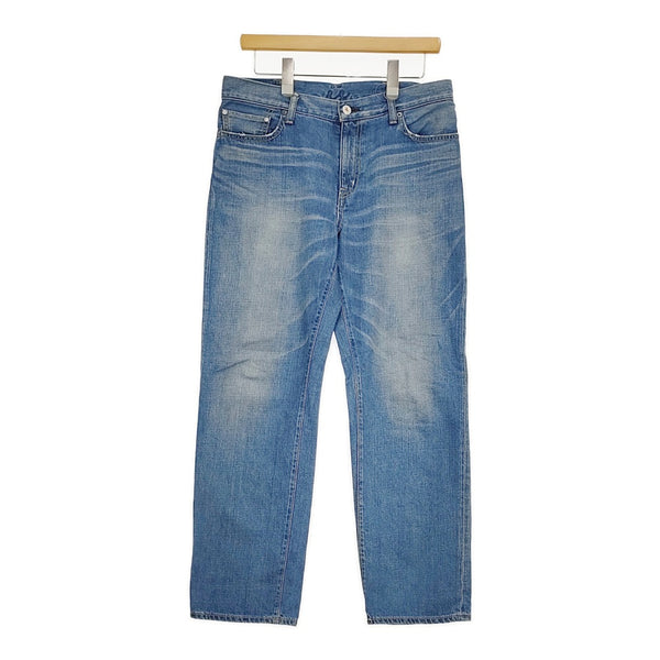 caqu FS rollup boys ver.2 ロールアップボーイズ 定価17600円 24004 サイズ2 デニムパンツ ライトブルー レディース サキュウ【中古】5-0511G♪