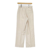 theory luxe NEW SAXONY ウール センタープレススラックス パンツ アイボリー レディース セオリーリュクス【中古】5-0913T∞