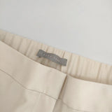 theory luxe NEW SAXONY ウール センタープレススラックス パンツ アイボリー レディース セオリーリュクス【中古】5-0913T∞