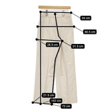 theory luxe NEW SAXONY ウール センタープレススラックス パンツ アイボリー レディース セオリーリュクス【中古】5-0913T∞