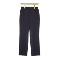 Aquascutum 未使用品 スラックス サイズ8 パンツ ネイビー レディース アクアスキュータム【中古】5-0511M♪