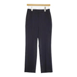 Aquascutum 未使用品 スラックス サイズ8 パンツ ネイビー レディース アクアスキュータム【中古】5-0511M♪