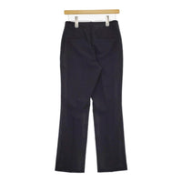 Aquascutum 未使用品 スラックス サイズ8 パンツ ネイビー レディース アクアスキュータム【中古】5-0511M♪