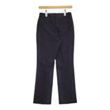 Aquascutum 未使用品 スラックス サイズ8 パンツ ネイビー レディース アクアスキュータム【中古】5-0511M♪