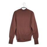 NOLLEY'S ハイゲージニット サイズ38 16Gウールカーディガン アンサンブル ブラウン レディース ノーリーズ【中古】5-0511M♪