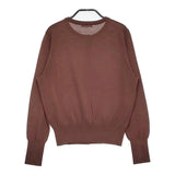 NOLLEY'S ハイゲージニット サイズ38 16Gウールカーディガン アンサンブル ブラウン レディース ノーリーズ【中古】5-0511M♪