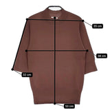 NOLLEY'S ハイゲージニット サイズ38 16Gウールカーディガン アンサンブル ブラウン レディース ノーリーズ【中古】5-0511M♪