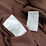 NOLLEY'S ハイゲージニット サイズ38 16Gウールカーディガン アンサンブル ブラウン レディース ノーリーズ【中古】5-0511M♪