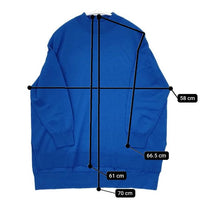 STAMP AND DIARY ウール モックネック　 セーター ニット ブルー レディース スタンプ アンド ダイアリー【中古】5-0913T∞