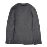 NEWYORKER ミラノリブニット ウール ジャケット チャコールグレー レディース ニューヨーカー【中古】5-0913T∞