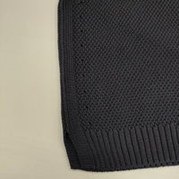 NON NO コットンウール ノースリーブニット ベスト ネイビー レディース ノンノ【中古】5-0913M∞