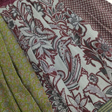 ETRO イタリア製 ペイズリー ウールシルク プリーツ スカート マルチカラー レディース エトロ【中古】5-0913T∞