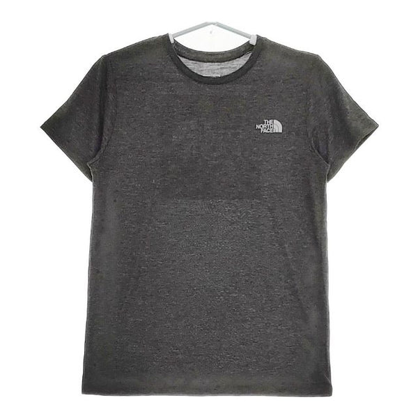 THE NORTH FACE ショートスリーブフラッシュドライメリノフォトクルー NTW32183 半袖Ｔシャツ カットソー チャコールグレー レディース ザノースフェイス【中古】5-0504S∞