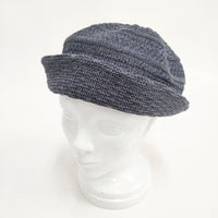 Les Belles Modes ベルモード サイズ56～58cm対応 帽子 ハット ネイビー レディース【中古】5-0825M◎