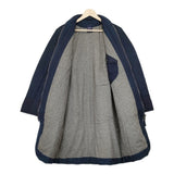 45R/45rpm インディゴキルティングコート 中綿コート インディゴ 定価75900円 7102039 サイズ3 コート ネイビー レディース フォーティーファイブアールピーエム【中古】5-1024A◆