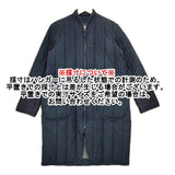 45R/45rpm インディゴキルティングコート 中綿コート インディゴ 定価75900円 7102039 サイズ3 コート ネイビー レディース フォーティーファイブアールピーエム【中古】5-1024A◆