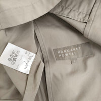 MARGARET HOWELL 2Bテーラードジャケット サイズ1 578-9120004 グレージュ レディース マーガレットハウエル【中古】5-0511M♪