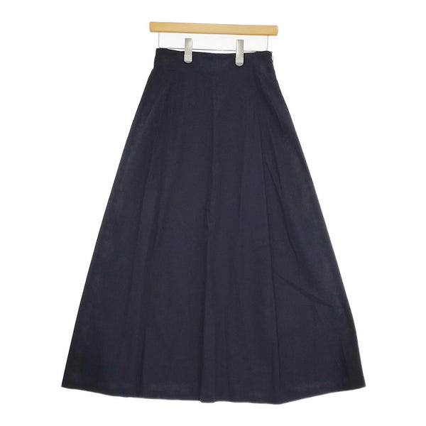 Steven Alan コットン ロングフレアスカート 8224-299-0104 サイズS ロングスカート ネイビー レディース スティーブンアラン【中古】5-0511M♪