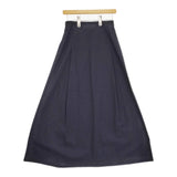 Steven Alan コットン ロングフレアスカート 8224-299-0104 サイズS ロングスカート ネイビー レディース スティーブンアラン【中古】5-0511M♪