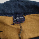 45R/45rpm スムースの908カレッジパンツ インディゴ 定価46200円 24AW ネイビー レディース フォーティーファイブアールピーエム【中古】5-0315M♪