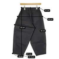 オローネ バルーンパンツ イージーパンツ パンツ ブラック レディース オローネ【中古】5-0511M♪