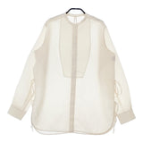 TODAYFUL Slub Dress Shirts スラブドレスシャツ 定価16500円 サイドリボン 121104050 長袖シャツ オフホワイト レディース トゥデイフル【中古】5-0412M△