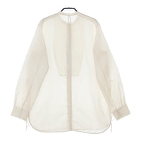 TODAYFUL Slub Dress Shirts スラブドレスシャツ 定価16500円 サイドリボン 121104050 長袖シャツ オフホワイト レディース トゥデイフル【中古】5-0412M△
