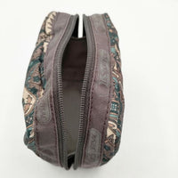 LeSportsac ペイズリースワール 総柄 小物入れ ポーチ グリーン レディース レスポートサック【中古】5-0512G∞