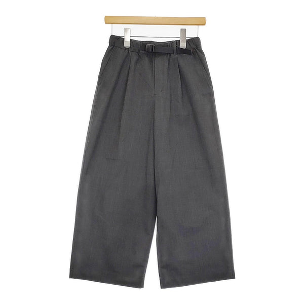 THE NORTH FACE NBW81861 コヨーテワイドスラックス サイズS 定価18700円 パンツ チャコールグレー レディース ザノースフェイス【中古】5-0511M♪
